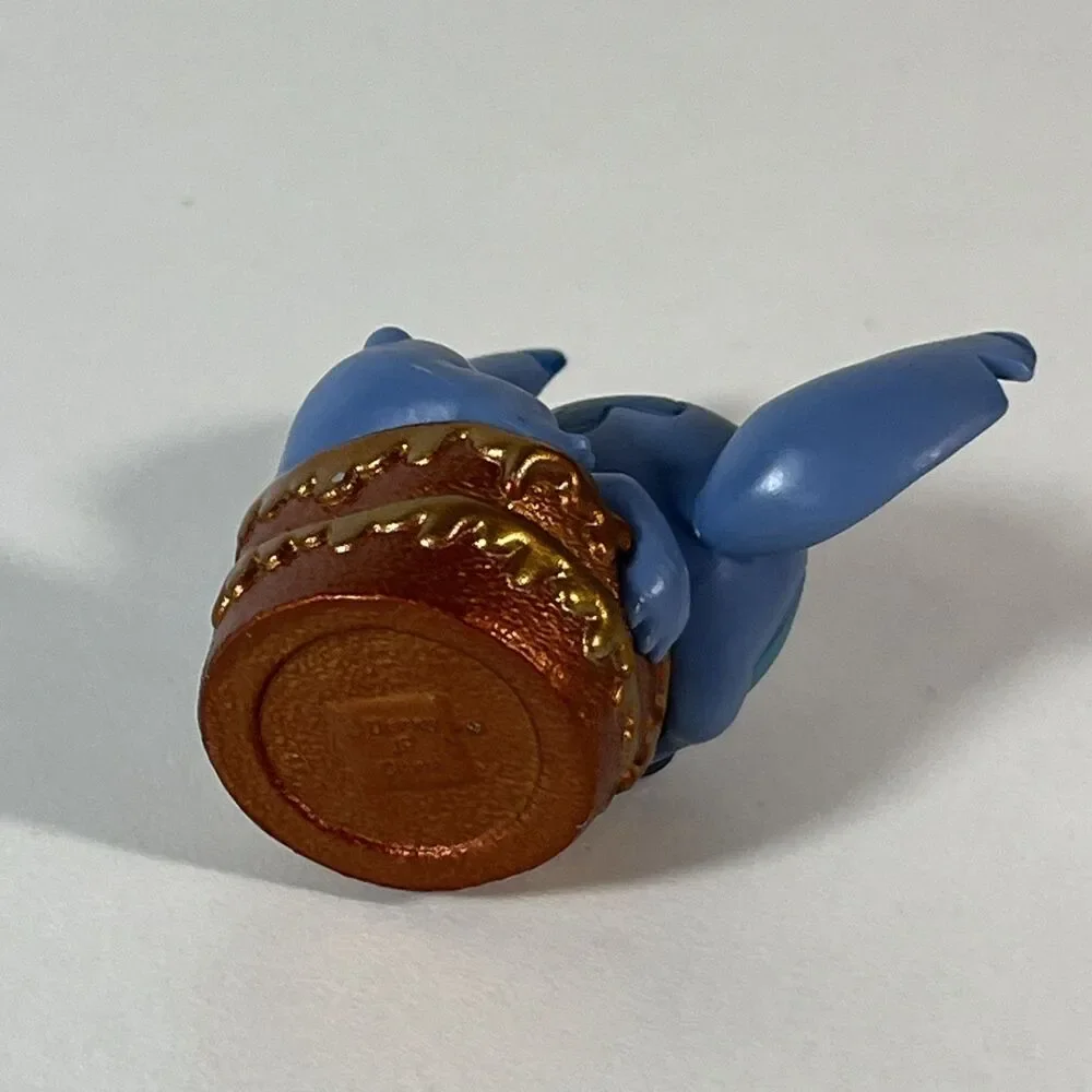 Disney Stitch Just Play Stitch with Cake Collectible Mini Figure